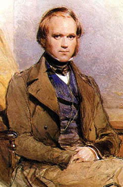 Young Darwin by G.Richmond